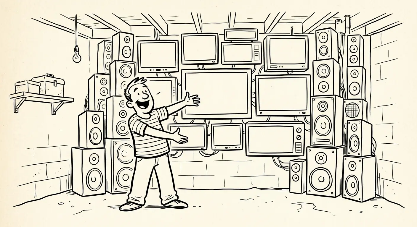 The man cave: a jurisdiction he designed himself